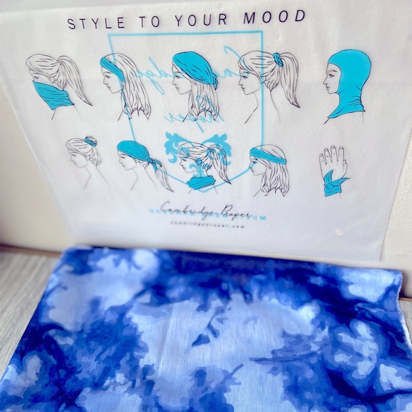 Tie-Dye Multi-Wear Bandeau - Picture 2 of 4